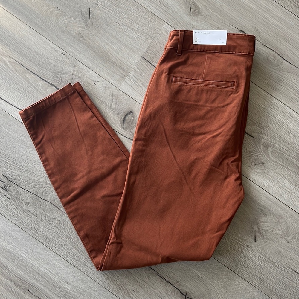 NWT Loft Outlet Skinny Ankle Pants Mid Rise